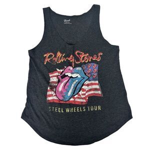 Bravado Rolling Stones Steel Wheels Tour Tank Top size Medium